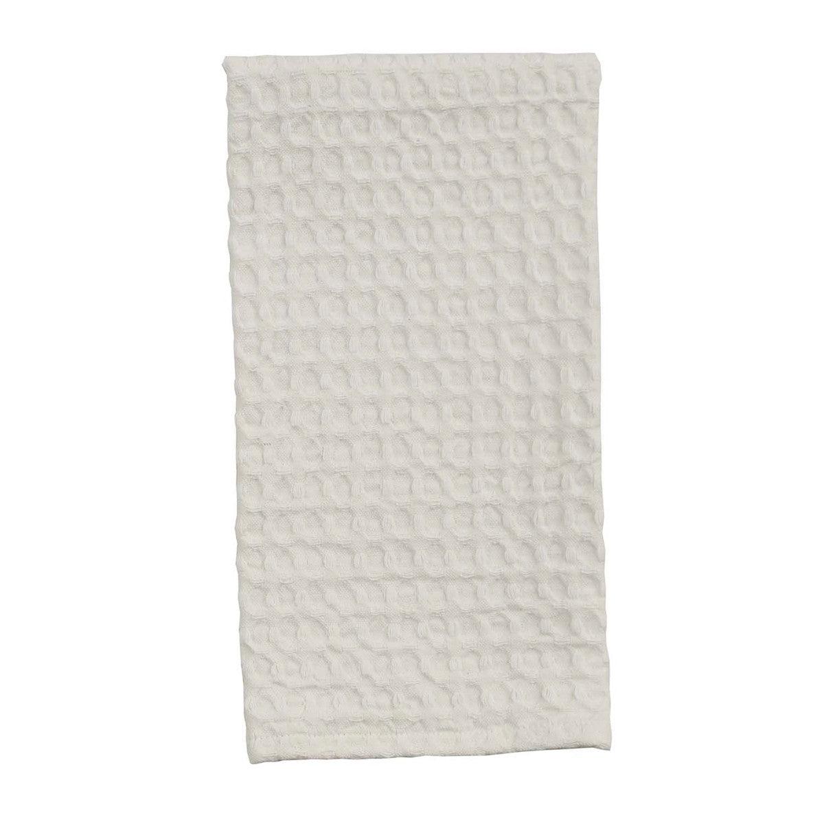 Waffle Weave Towel Bleached White Set of 2  Park Designs