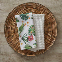 Thumbnail for Waffle Weave Towel Bleached White Set of 2 Park Designs - The Fox Decor