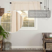 Thumbnail for Simple Life Flax Natural Valance Curtain 16x60 VHC Brands - The Fox Decor