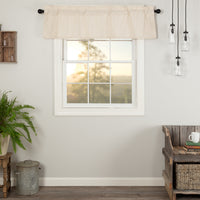 Thumbnail for Simple Life Flax Natural Valance Curtain 16x60 VHC Brands