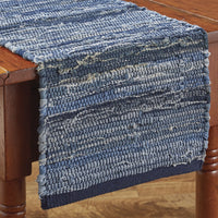 Indigo Chindi Table Runner 36