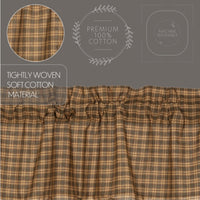 Thumbnail for Cedar Ridge Prairie Long Panel Curtain Scalloped Set of 2 84x36x18 VHC Brands - The Fox Decor