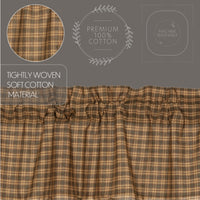Thumbnail for Cedar Ridge Prairie Swag Curtain Scalloped Set of 2 36x36x18 VHC Brands