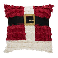 Thumbnail for Chenille Christmas Santa Suit Pillow 12