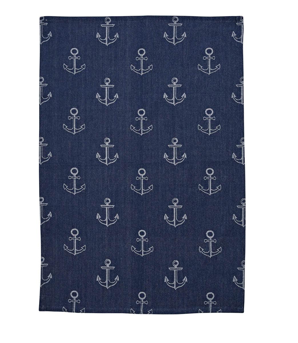 Anchor Jacquard Dishtowel Set of 3 Park Designs - The Fox Decor