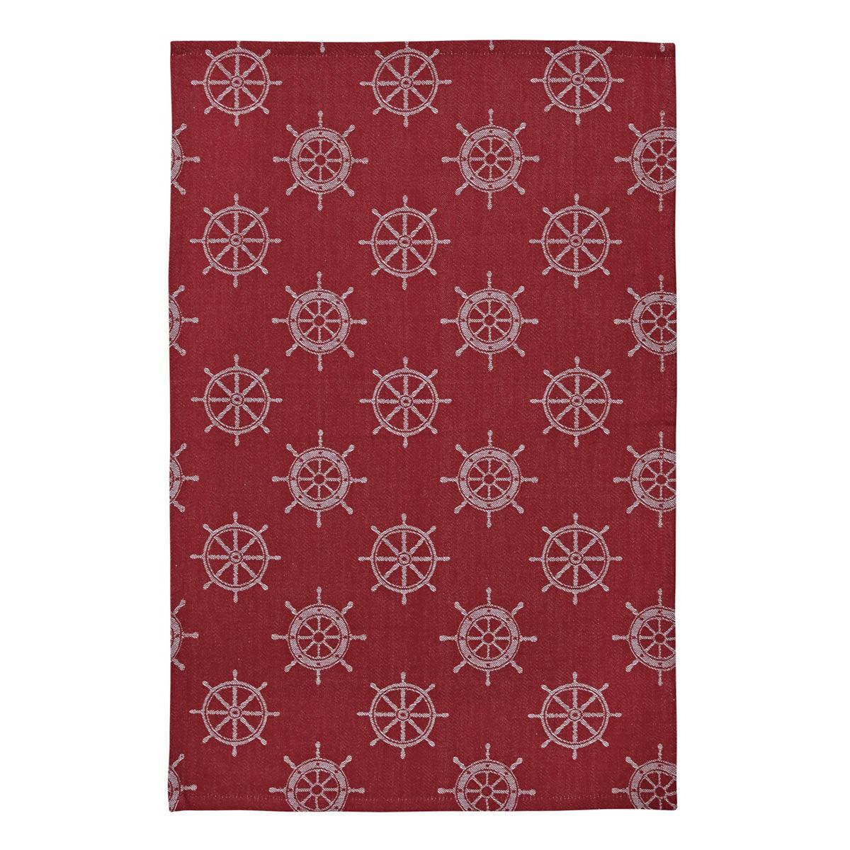 Ship's Wheel Jacquard Dishtowel Set of 12 Park Designs - The Fox Decor