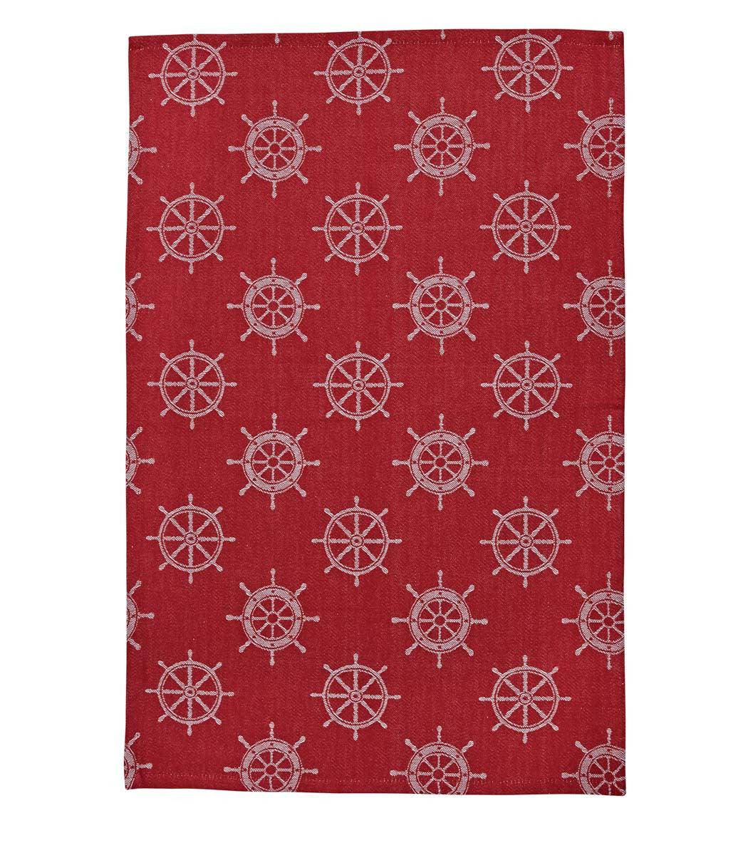 Ship's Wheel Jacquard Dishtowel Set of 12 Park Designs - The Fox Decor