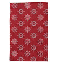 Ship's Wheel Jacquard Dishtowel Set of 12 Park Designs - The Fox Decor