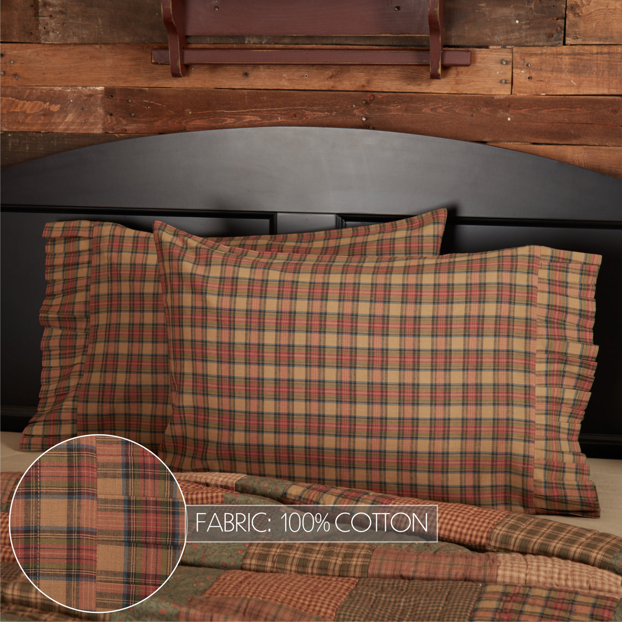 Crosswoods Standard Pillow Case Set of 2 21x30 VHC Brands