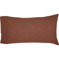 Patriotic Patch King Pillow Case Set of 2 21x40 VHC Brands