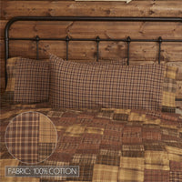 Thumbnail for Prescott King Pillow Case Block Border Set of 2 21x40 VHC Brands - The Fox Decor
