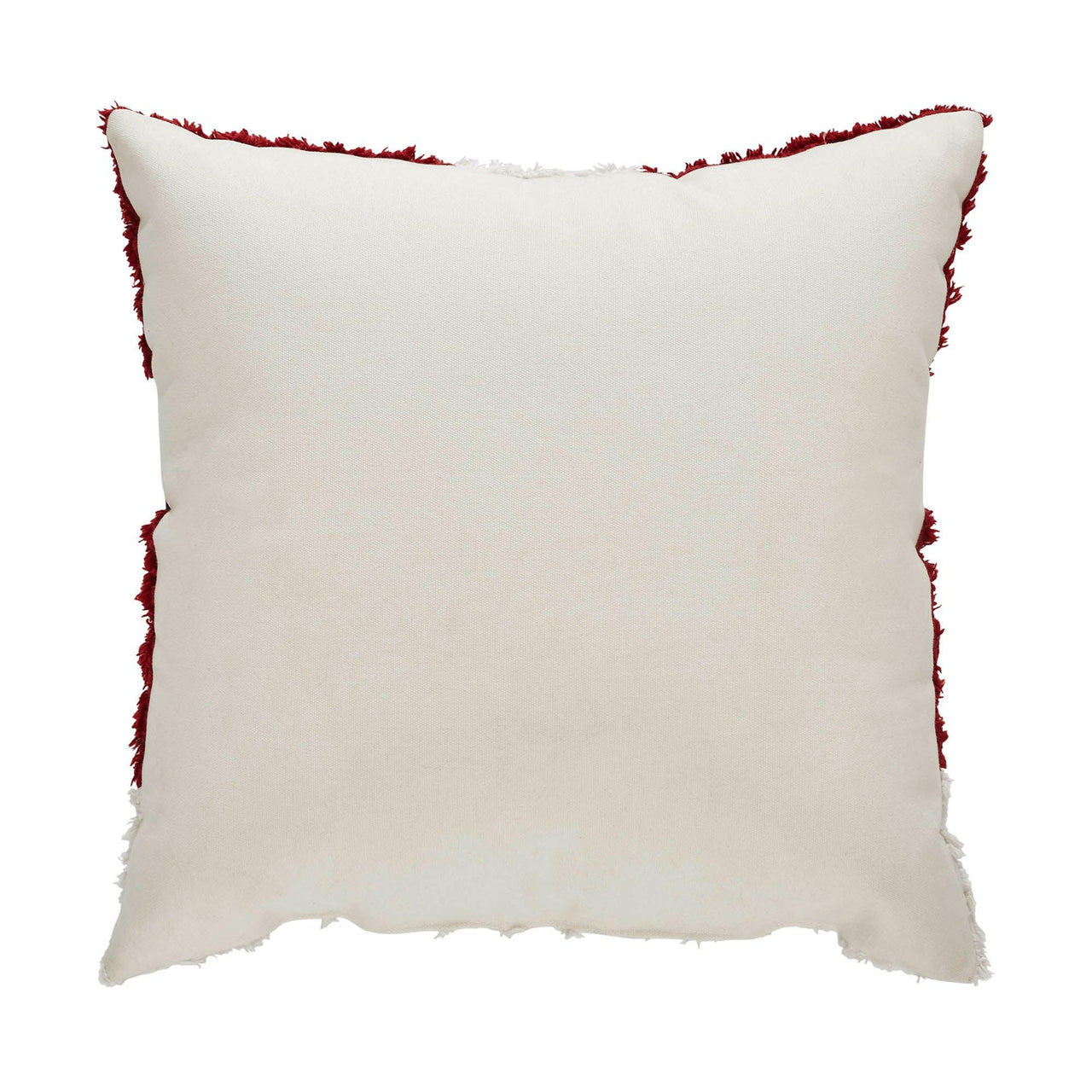 Kringle Chenille Santa Suit Pillow 18x18 - The Fox Decor
