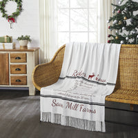 Thumbnail for Sawyer Mill Reindeer Chow Woven Throw 60