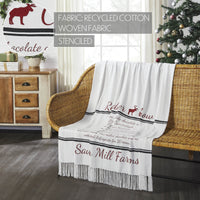 Thumbnail for Sawyer Mill Reindeer Chow Woven Throw 60