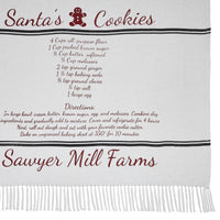 Thumbnail for Sawyer Mill Santa Cookies Woven Throw 60