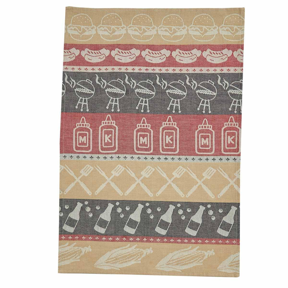 Grillin & Chillin Jacquard Dishtowel Set of 12 Park Designs - The Fox Decor