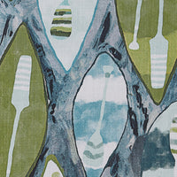 Colorful Canoes Table Runner 36