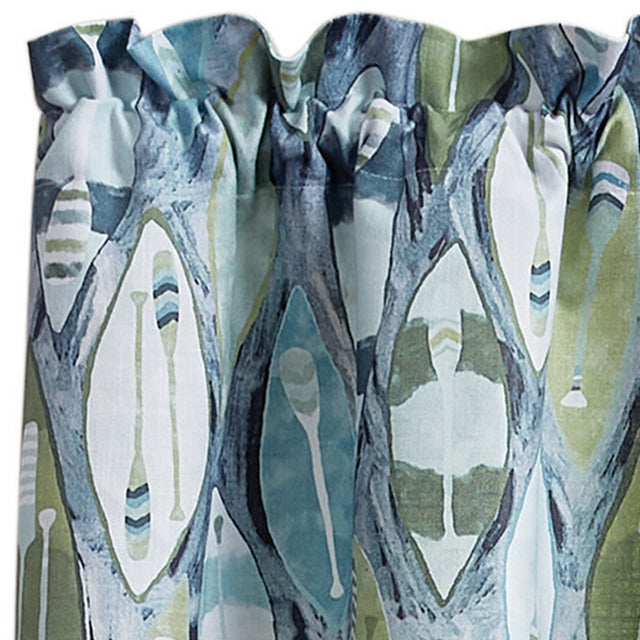 Colorful Canoes Valance 14