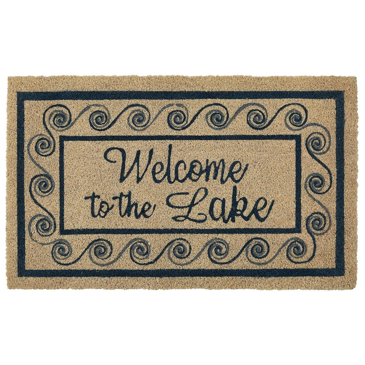 Welcome To The Lake Doormat Park Designs - The Fox Decor