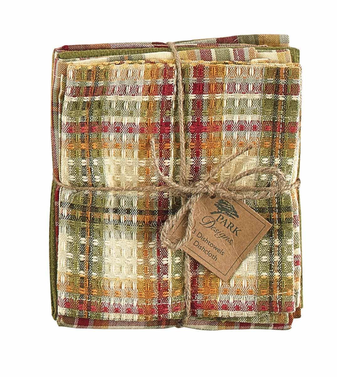 Lemon Pepper Dishtowel Set Park Designs - The Fox Decor