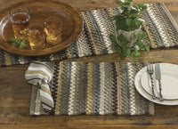Thumbnail for Mineral Stripe Table Runner Chindi 36