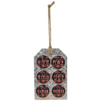 6 Set Buffalo Check Christmas Magnets - The Fox Decor