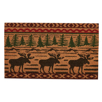 Thumbnail for Moose Welcome Doormat  Park Designs