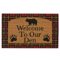 Thumbnail for Welcome To Our Den Doormat Park Designs