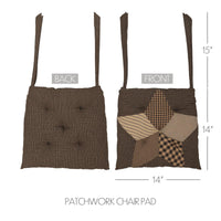 Thumbnail for Farmhouse Star Country Chair Pad - The Fox Decor
