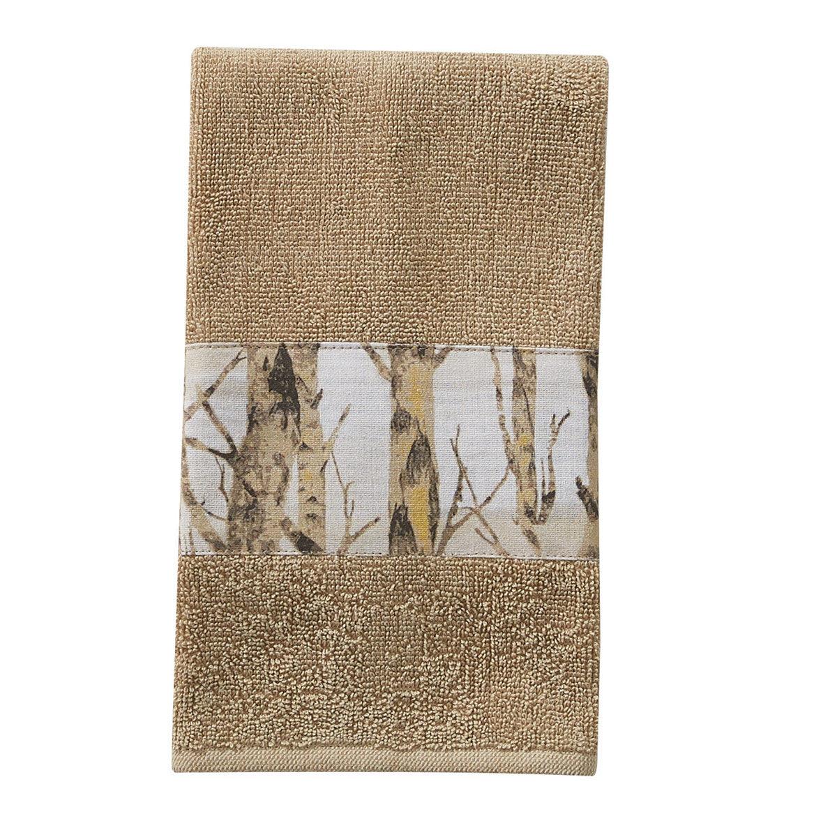 Birch Forest Terry Fingertip Towel Park Designs - The Fox Decor