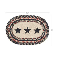 Thumbnail for Colonial Star Jute Braided Oval Placemat 10
