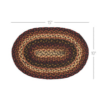 Thumbnail for Beckham Jute Braided Oval Placemat 10