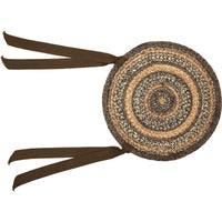 Thumbnail for Espresso Jute Braided Chair Pad VHC Brands - The Fox Decor