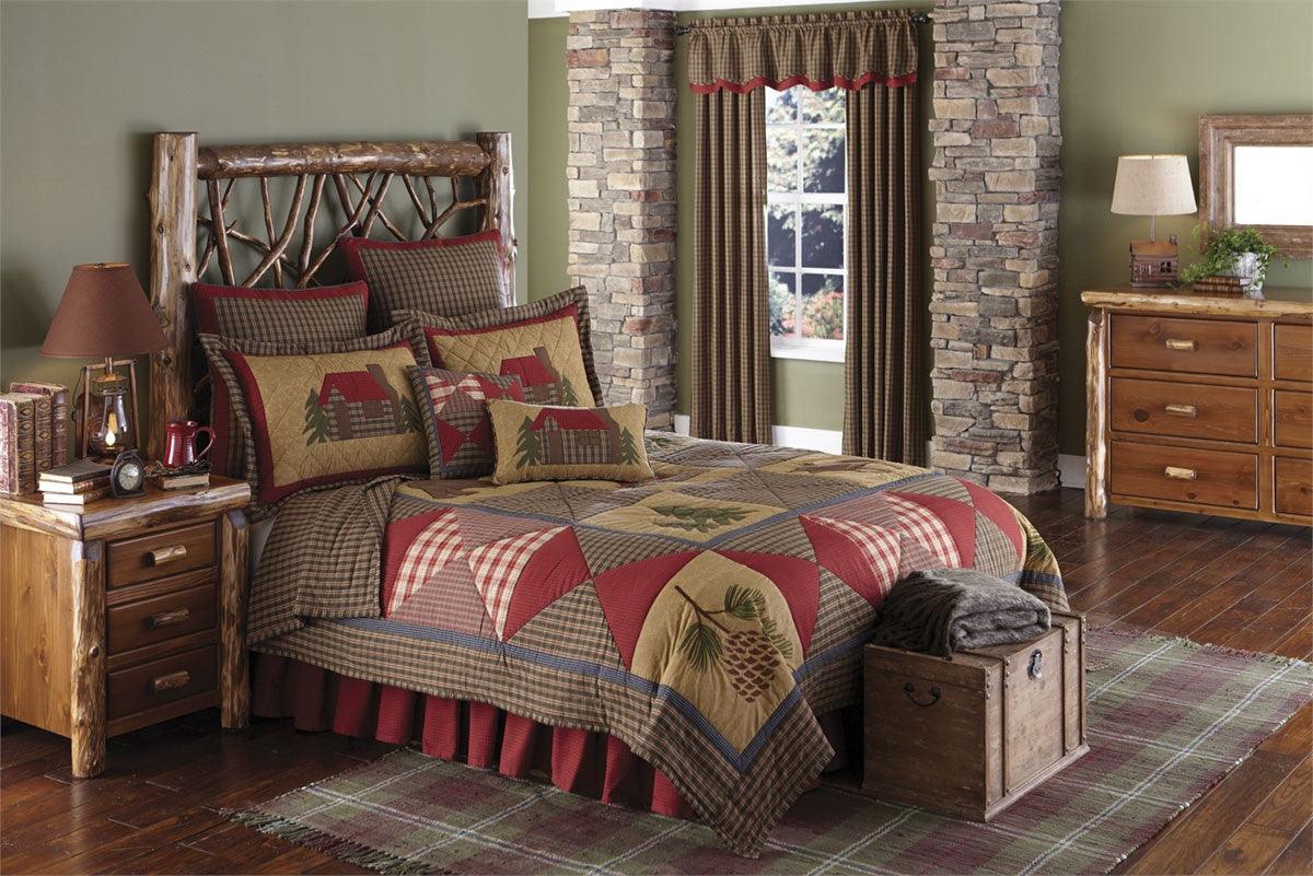 Cabin King Bed Skirt  Park Designs