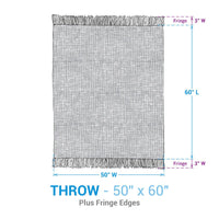 Thumbnail for Rustic Throw- 50x60 Park Designs - The Fox Decor
