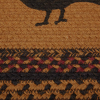 Thumbnail for Heritage Farms Crow Jute Braided Rug Oval 20