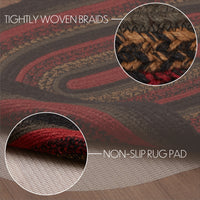 Thumbnail for Cumberland Jute Braided Rug Oval 20