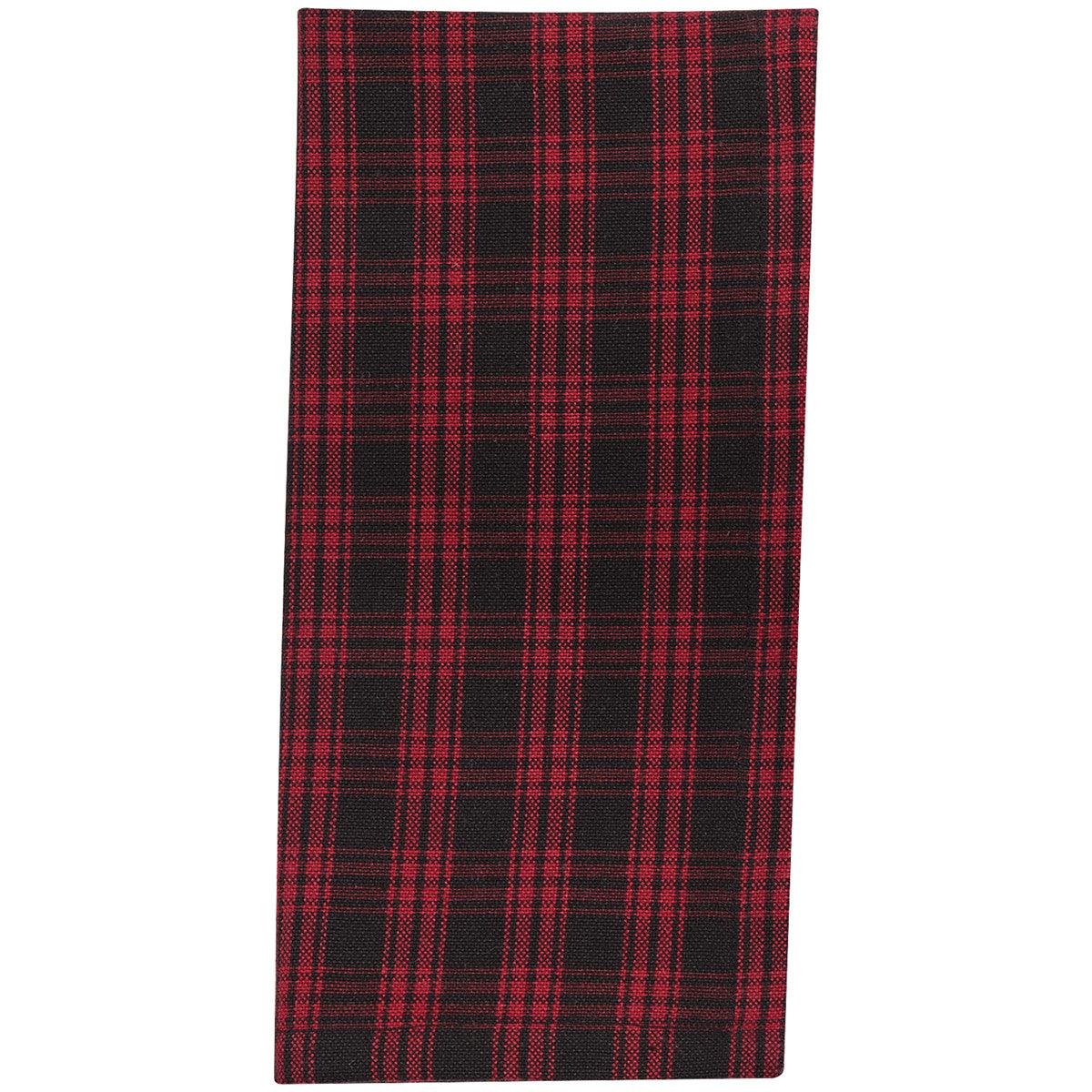 Black Bear Red Dawn Napkin Set of 12 - Park Designs