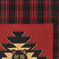 Thumbnail for Black Bear Red Dawn Bear Patch Dishtowel Set of 6 - Park Designs