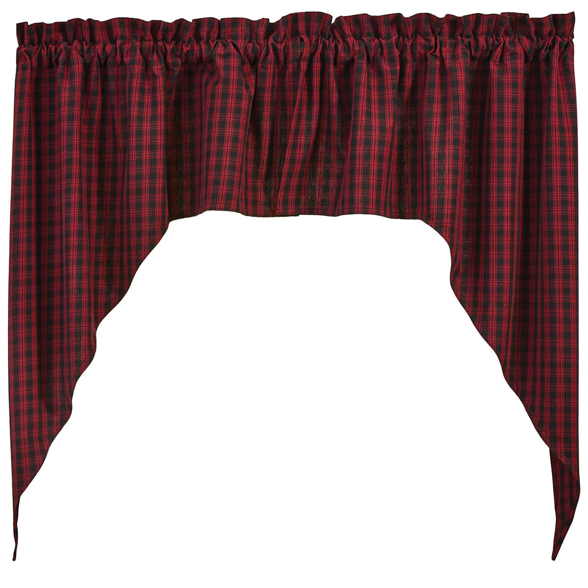 Black Bear Red Dawn Swags 36" L Set of 2 - Park Designs - The Fox Decor