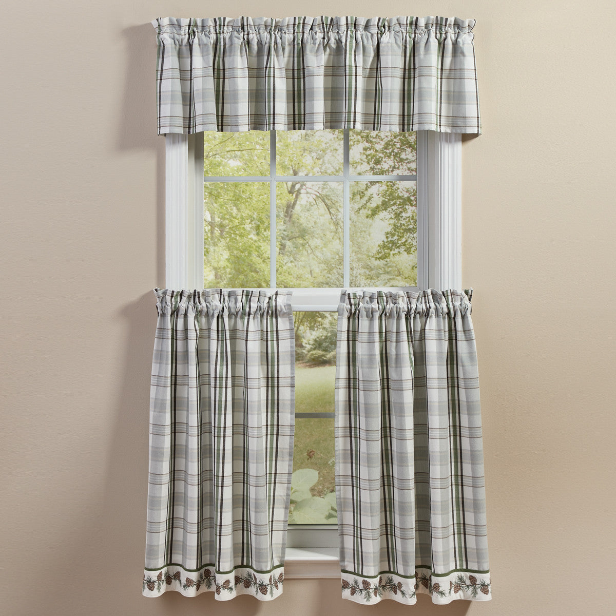 Ponderosa Pine Valance 14" L Set of 2 - Park Designs