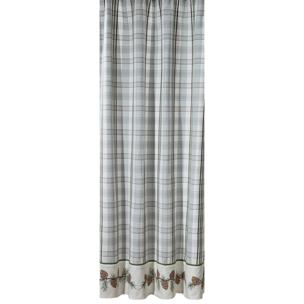 Ponderosa Pine Bordered Shower Curtain 72