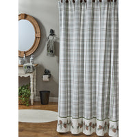 Thumbnail for Ponderosa Pine Bordered Shower Curtain 72