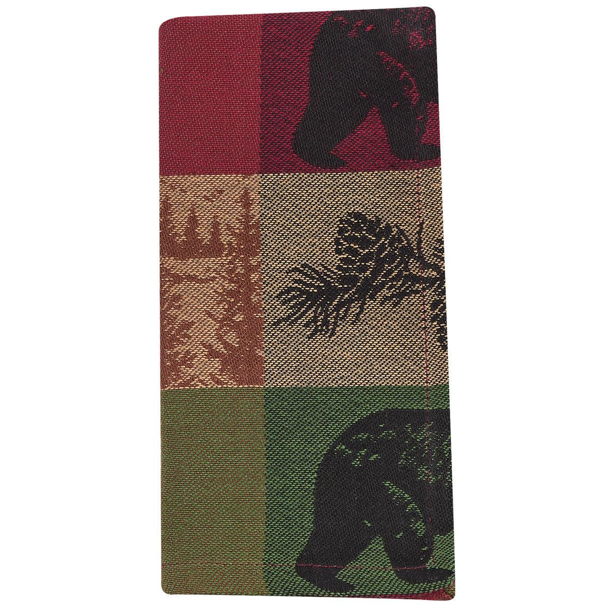 Pinecones And Trees Jacquard Napkin Set of 12 - Park Designs