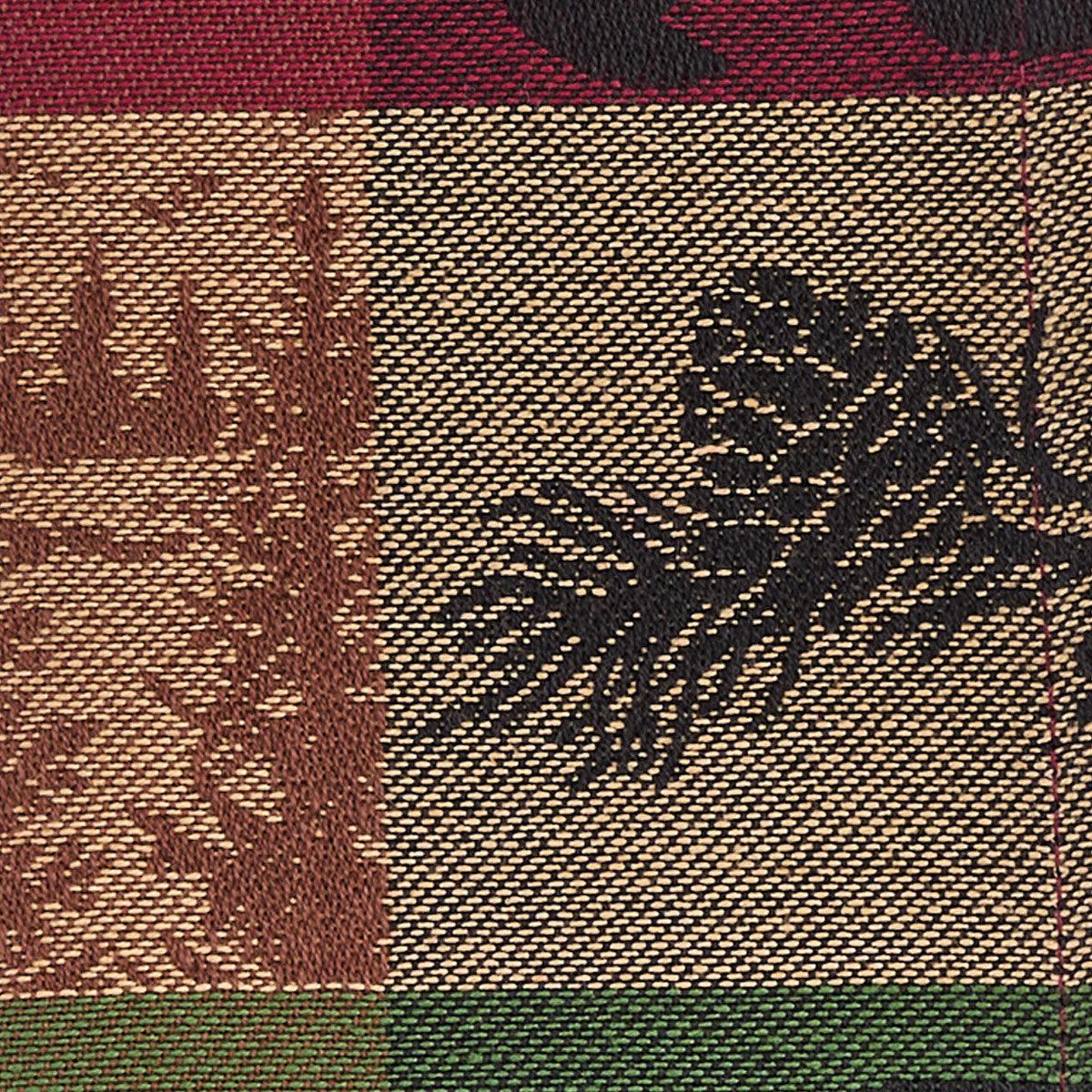 Pinecones And Trees Jacquard Napkin Set of 12 - Park Designs - The Fox Decor
