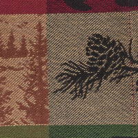Thumbnail for Pinecones And Trees Jacquard Napkin Set of 12 - Park Designs - The Fox Decor