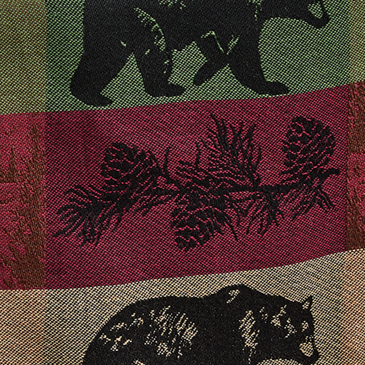 Pinecones And Trees Jacquard Table Runner 54" L Set of 2 - Park Designs - The Fox Decor