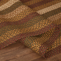 Thumbnail for Tea Cabin Jute Braided Rug Rect 5'x8' with Rug Pad VHC Brands