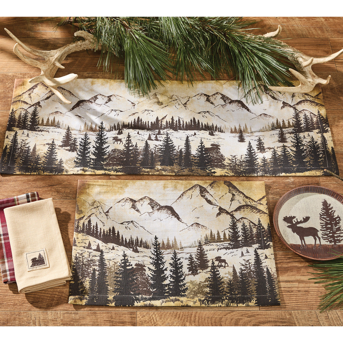 Valley View Table Runner 36" L Set of 2 - Park Designs