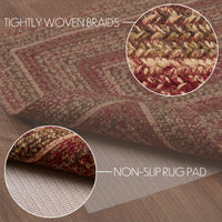 Thumbnail for Cider Mill Jute Braided Rug Rect 20